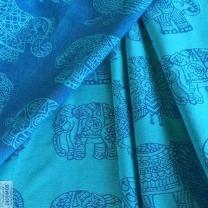 Didymos Wool Rare Elephant and Peacock- Size 7